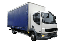 Van Hire Barking - 7.5 Tonne Curtain Side Truck - Truck hire Barking