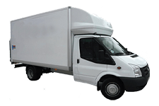 Van Hire Barking - Ford Luton Box Tail Lift - Van hire Barking