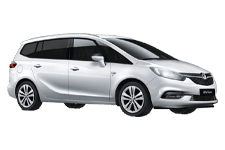 Van Hire Barking - Vauxhall Zafira 5 + 2 - Minibus hire Barking